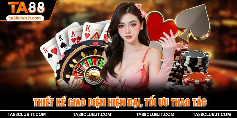 Thiết kế giao diện hiện đại, tối ưu thao tác giúp người dùng dễ dàng làm quen